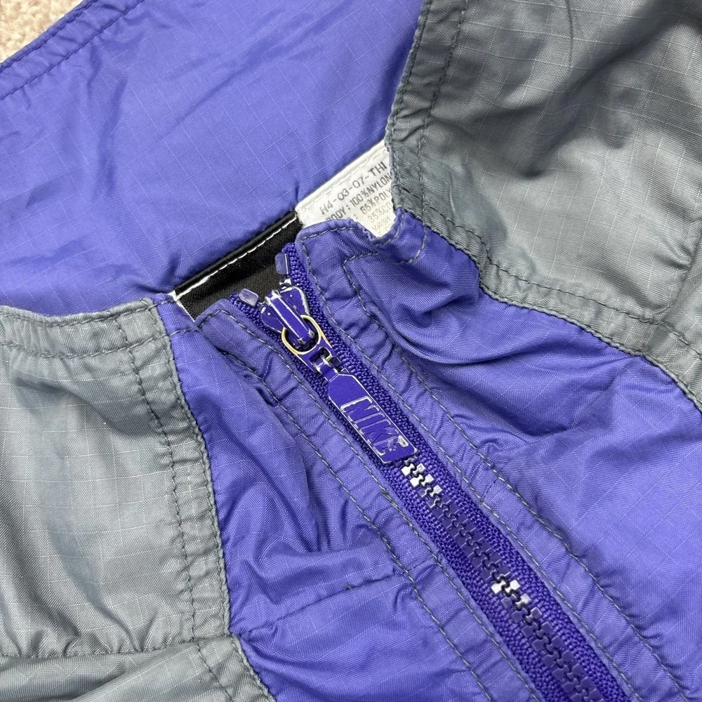 Vintage 90s Nike Big Swoosh Windbreaker Jacket XL
